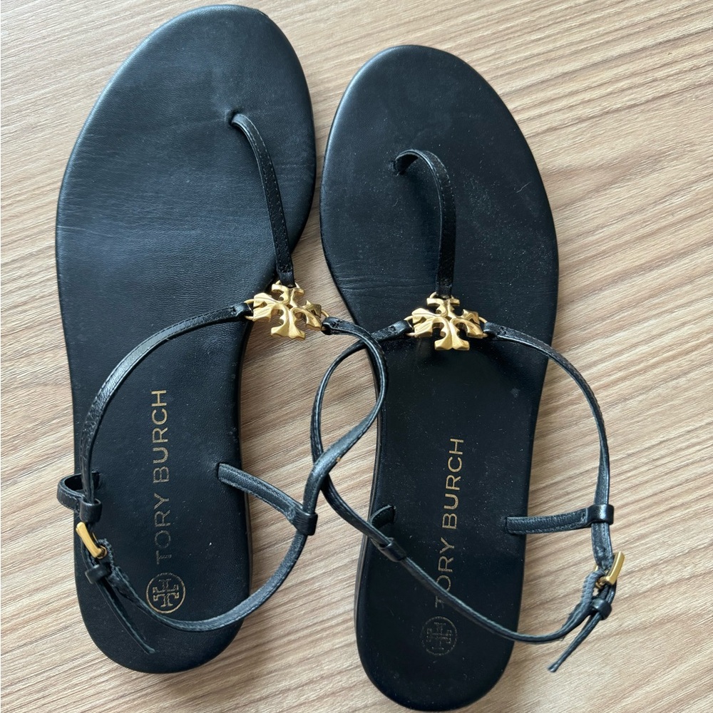 Tory Burch Black Sandals 7M